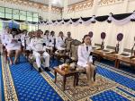 ร่วมพิธีบำเพ็ญกุศลทักษิณานุประทานอุทิศศถวายพระราชกุศลแด่สมเด