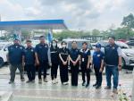 ลงพื้นที่สำรวจสถานีบริการน้ำมันเชื้อเพลิงในพื้นที่