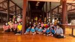 องค์การบริหารส่วนตำบลท้ายเกาะได้จัดโครงการแห่เทียนเข้าพรรษา